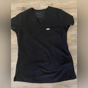 COPY - Figs black Catarina scrub top size xxs good condition